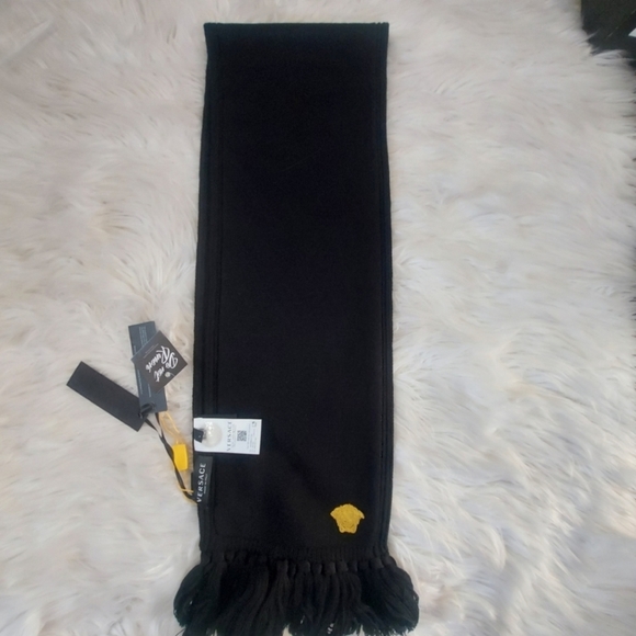 VERSACE medusa head scarf